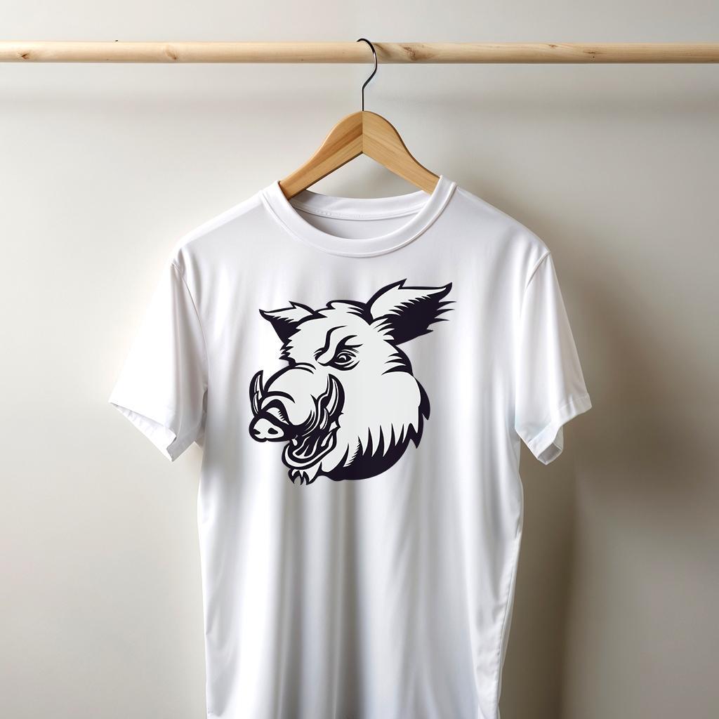 Camiseta Majica sa štampanim printom Cam 455, Muška, Bela