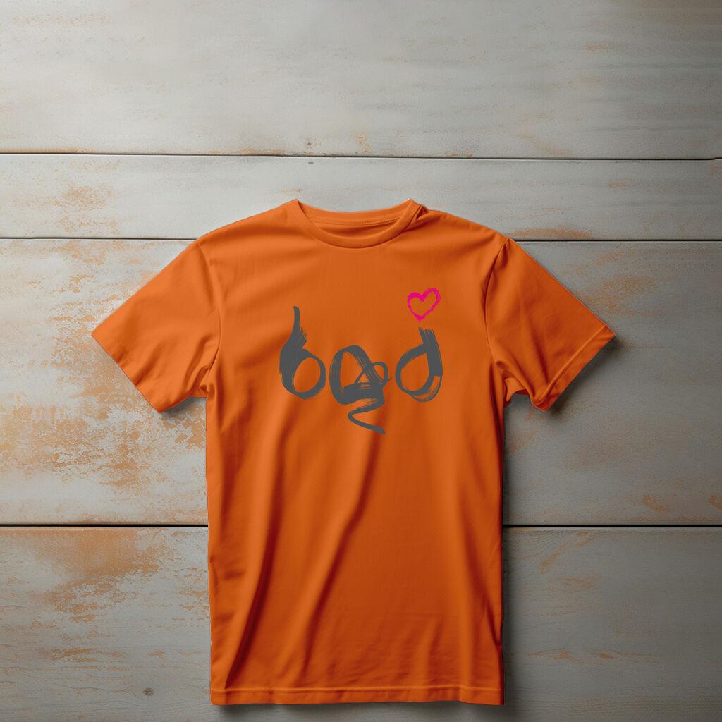 Camiseta Majica sa štampanim printom Cam 274, Dečija, Narandžasta