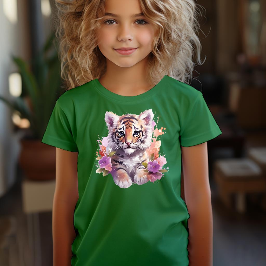 Camiseta Majica sa štampanim printom Cam 405, Dečija, Zelena