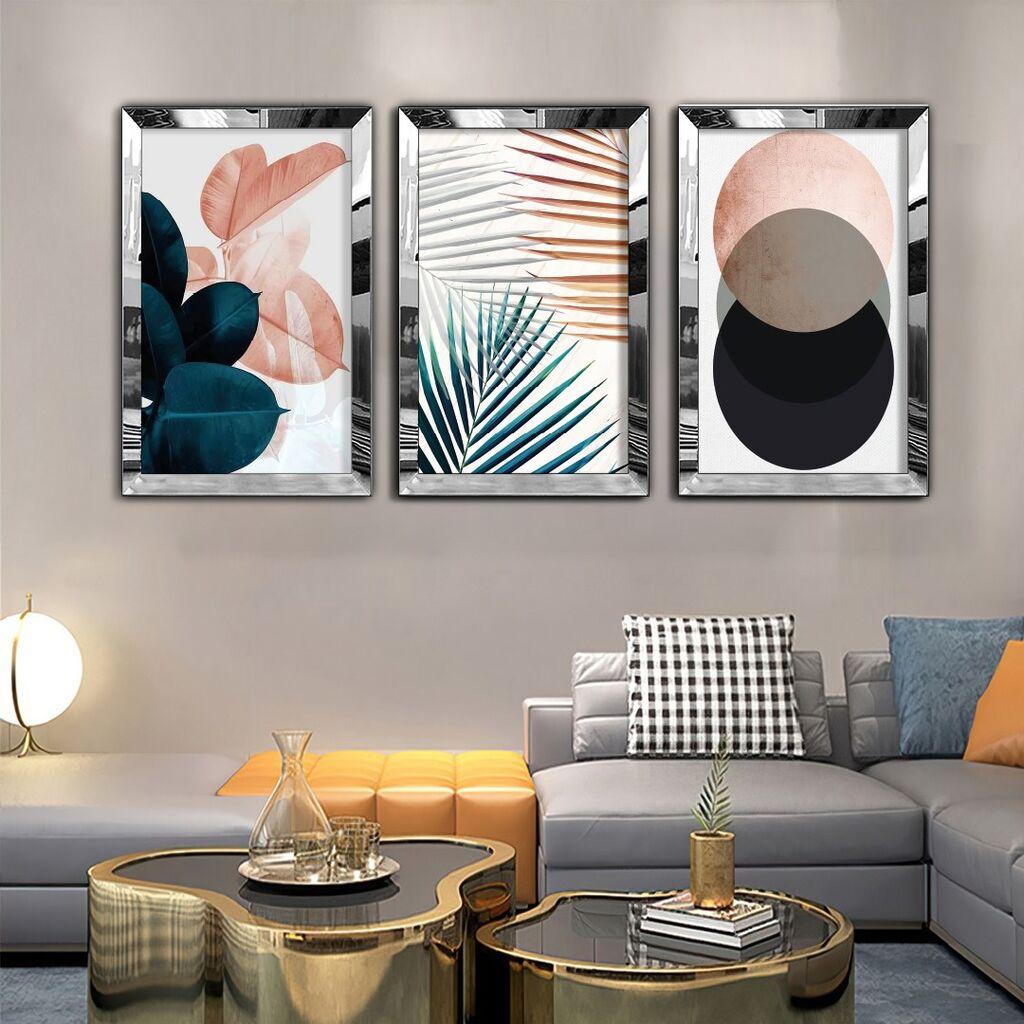 Wallity Dekorativna slika Huhu409, 50x70cm, 3 dela