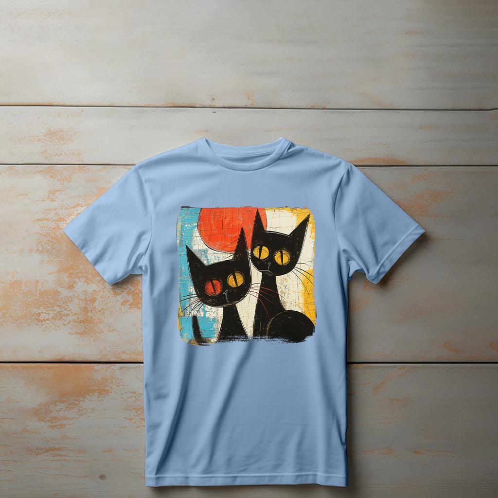 Camiseta Majica sa štampanim printom Cam 302, Dečija, Cijan