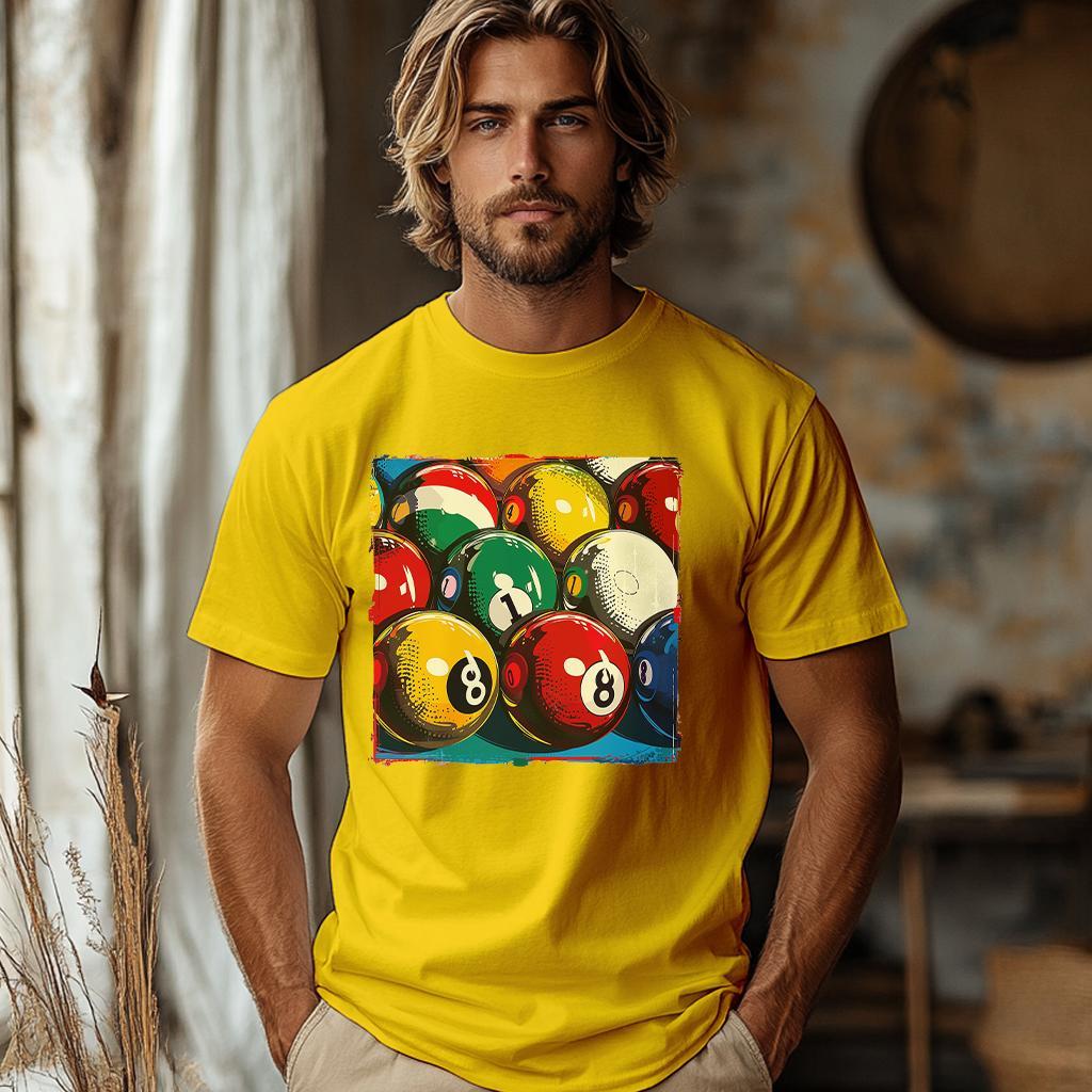 Camiseta Majica sa štampanim printom Cam 316, Muška, Zlatne boje