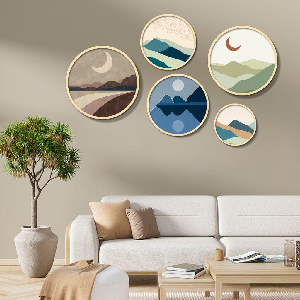 Wallity Dekorativna slika Yats-23, 43,5x43,5cm, 5 delova