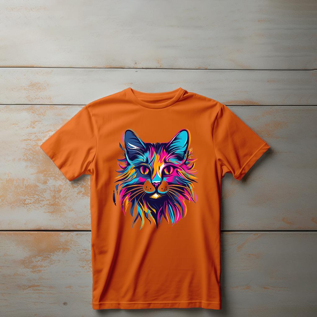 Camiseta Majica sa štampanim printom Cam 293, Dečija, Narandžasta