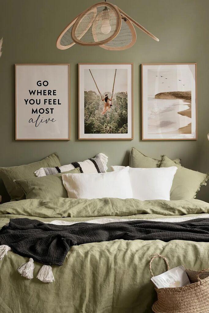 Wallity Dekorativna slika Artcerceve19, 33x48cm, 3 dela