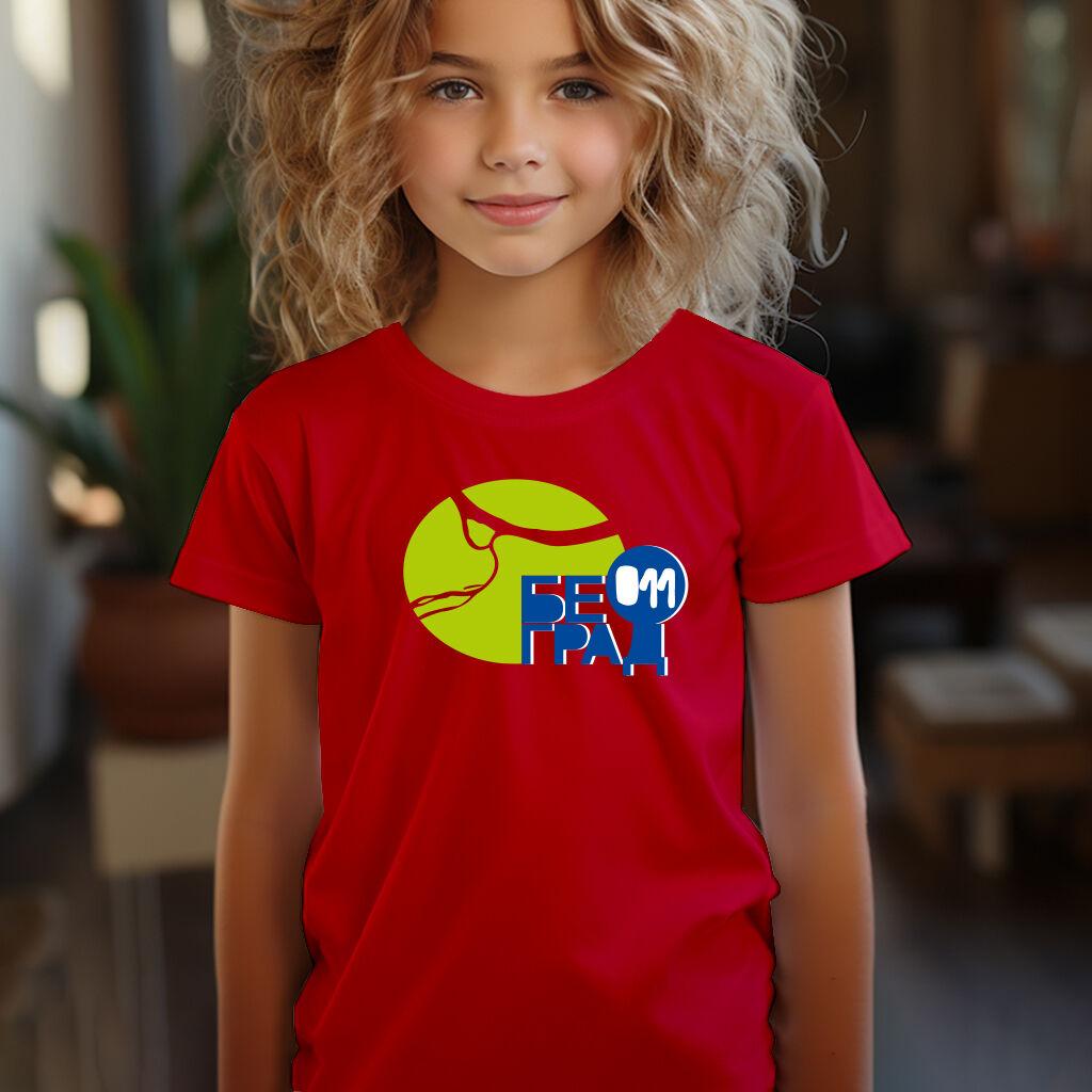 Camiseta Majica sa štampanim printom Cam 208, Dečija, Crvena