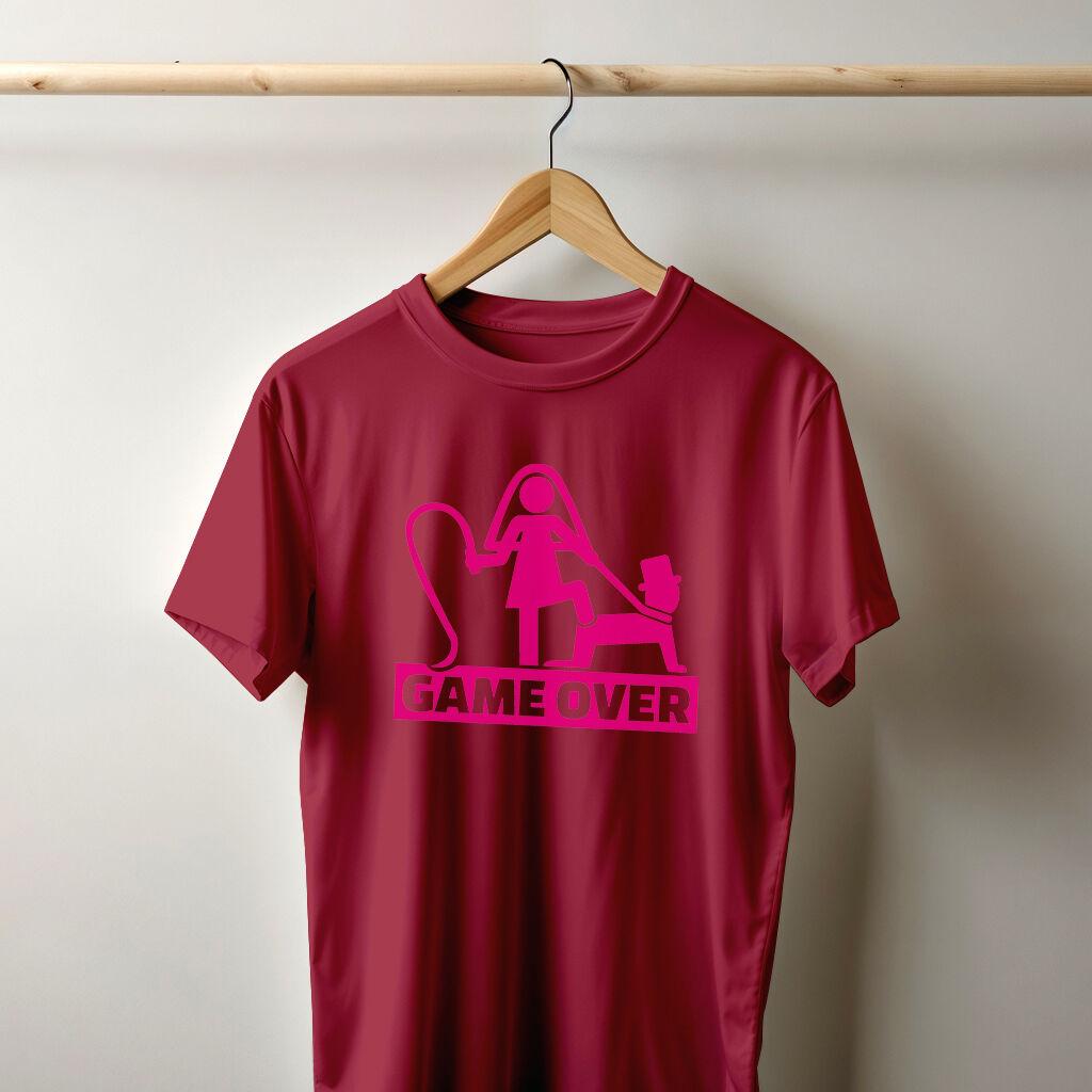 Camiseta Majica sa štampanim printom Cam 241, Muška, Višnja