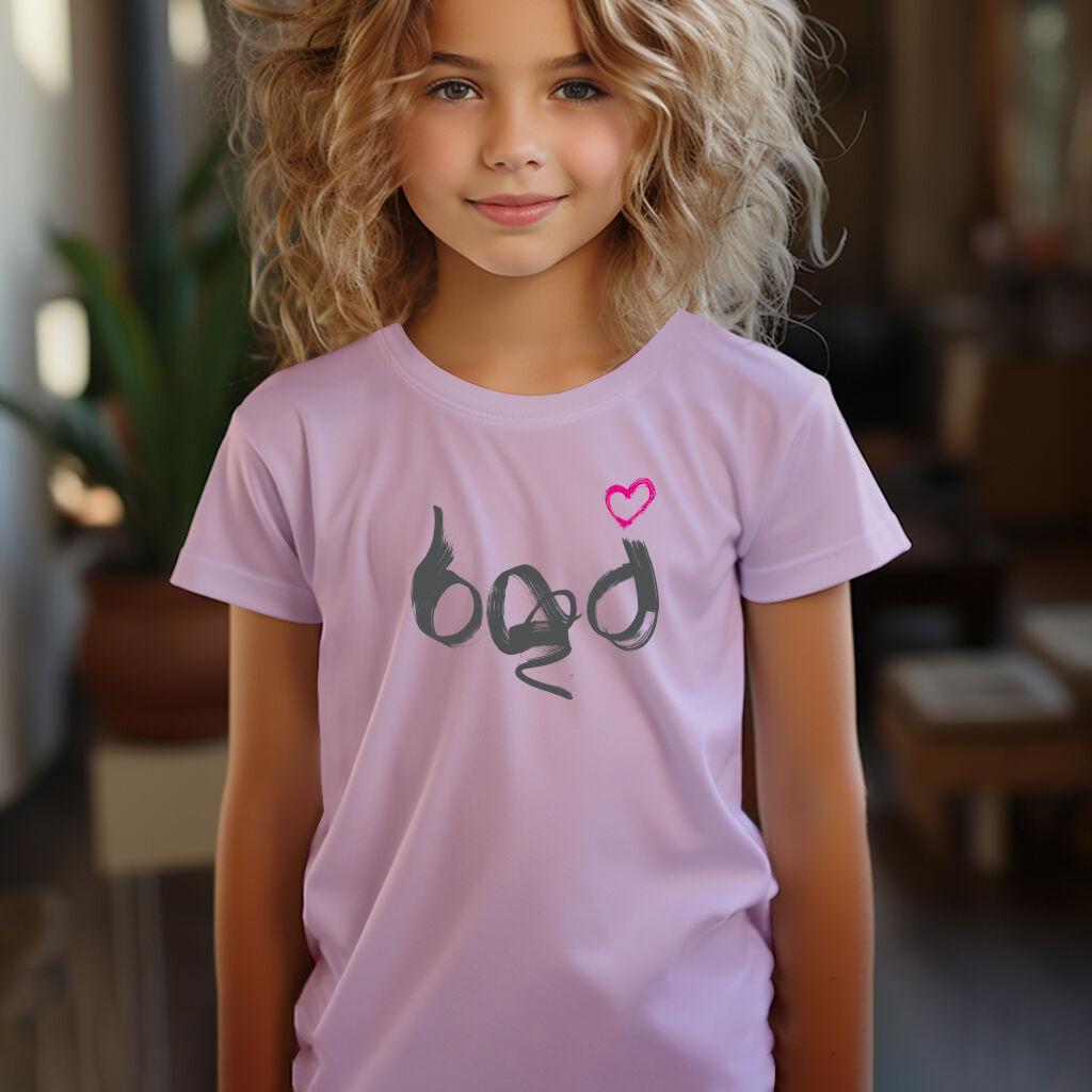 Camiseta Majica sa štampanim printom Cam 274, Dečija, Svetlo roze