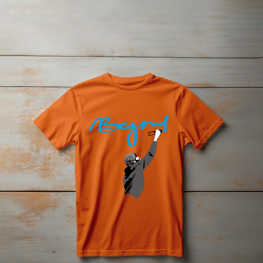 Camiseta Majica sa štampanim printom Cam 207, Dečija, Narandžasta