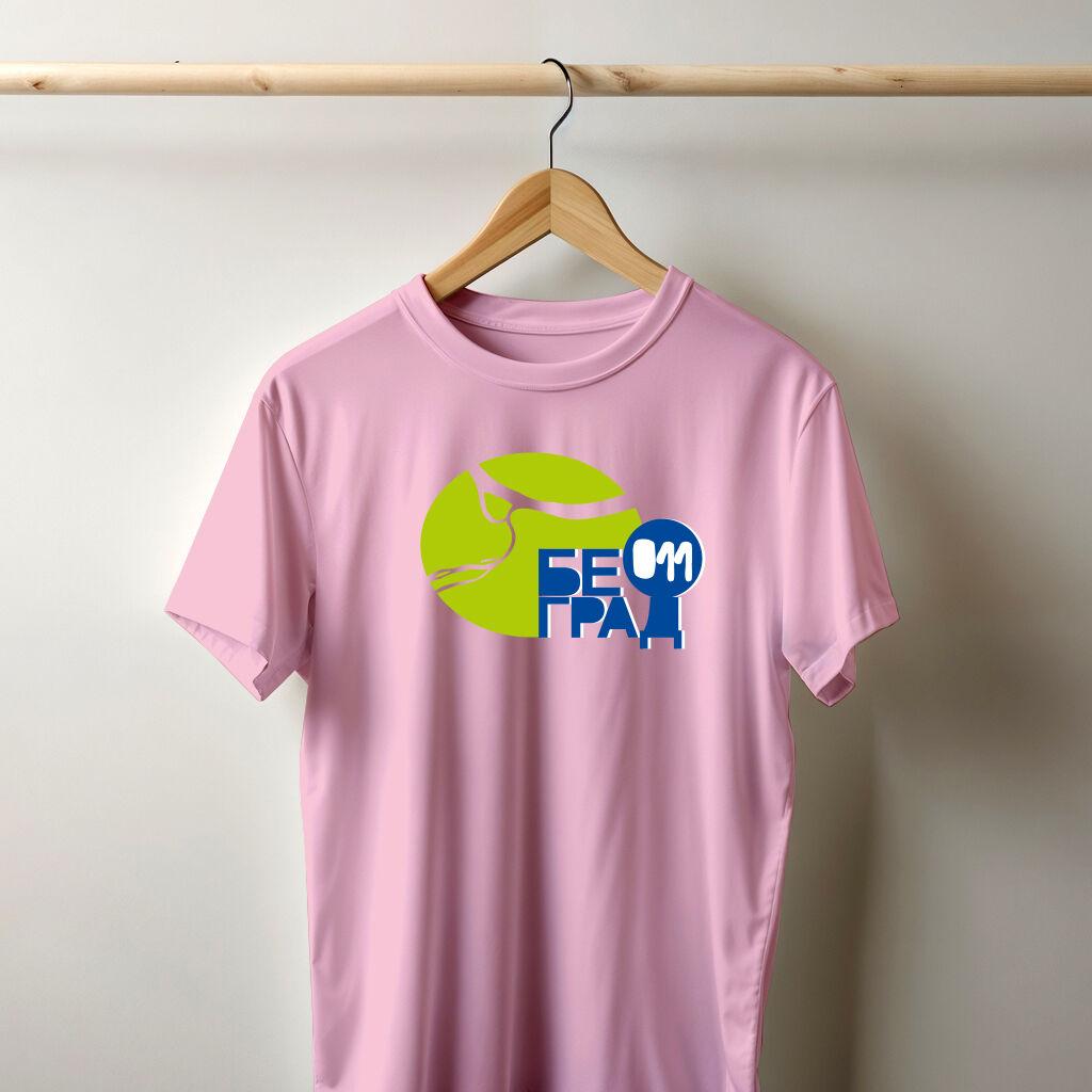 Camiseta Majica sa štampanim printom Cam 208, Muška, Roze