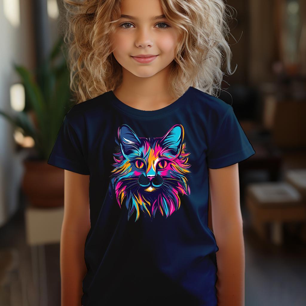 Camiseta Majica sa štampanim printom Cam 293, Dečija, Tamnoplava