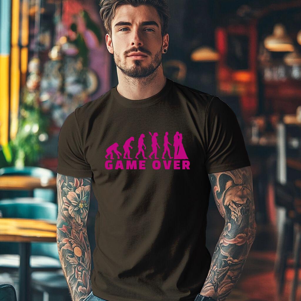 Camiseta Majica sa štampanim printom Cam 243, Muška, Čokolada