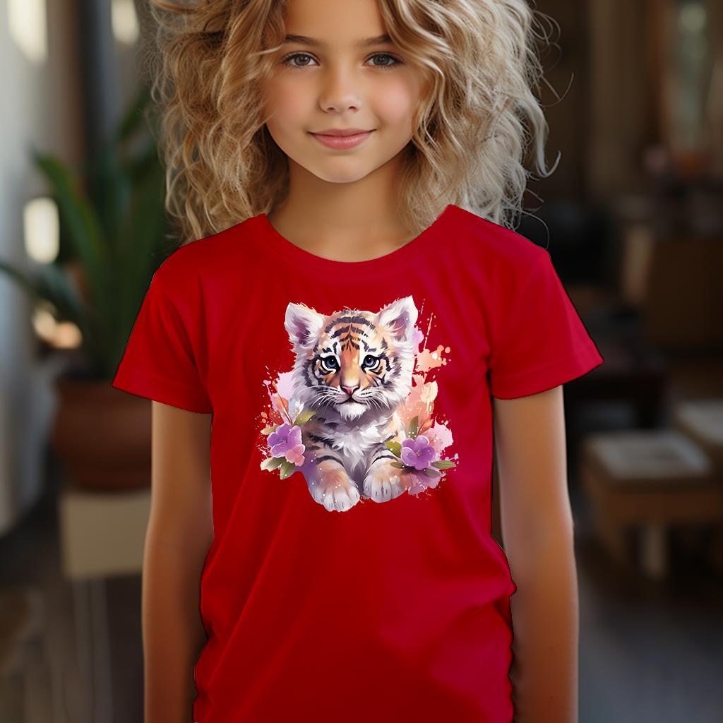 Camiseta Majica sa štampanim printom Cam 405, Dečija, Crvena