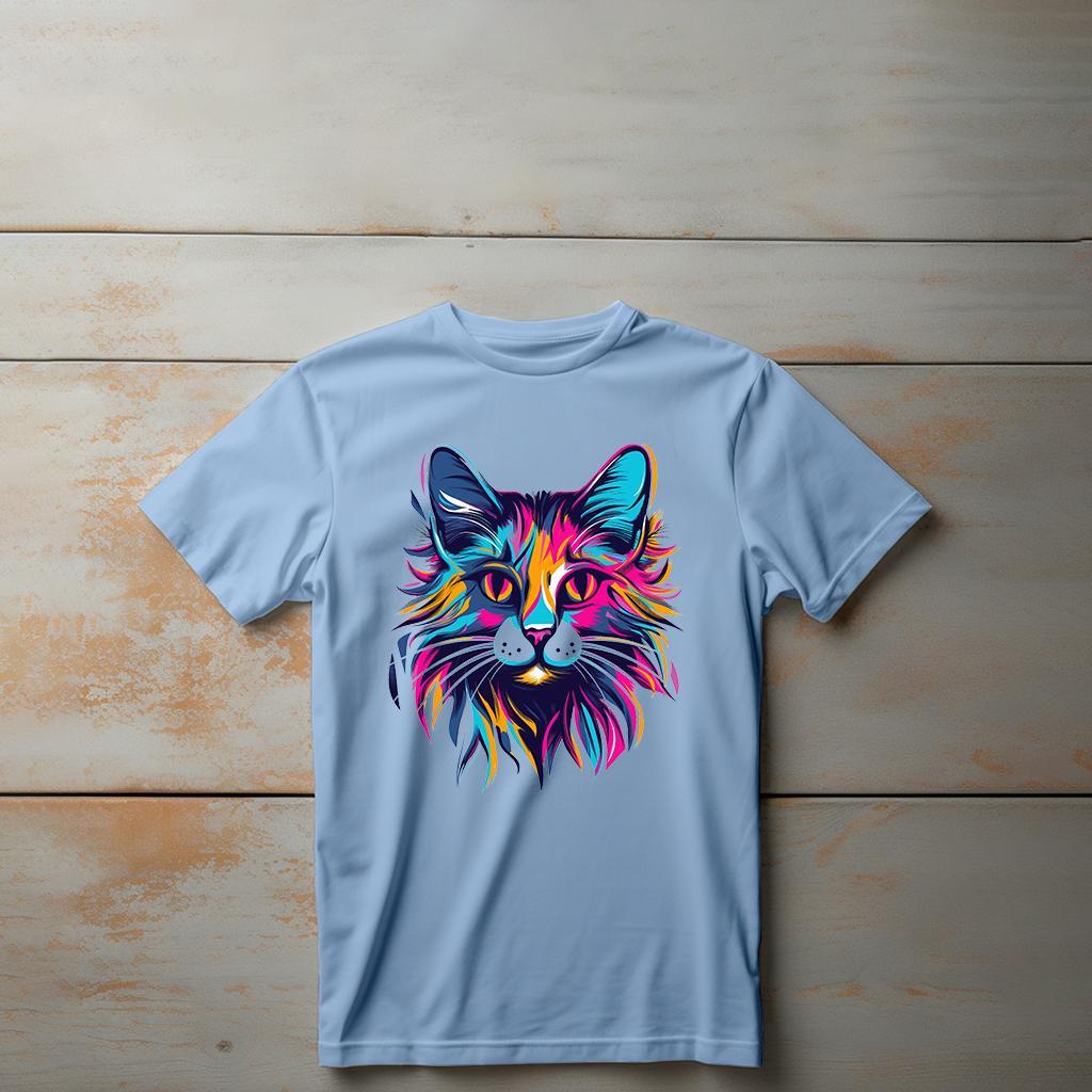 Camiseta Majica sa štampanim printom Cam 293, Dečija, Cijan