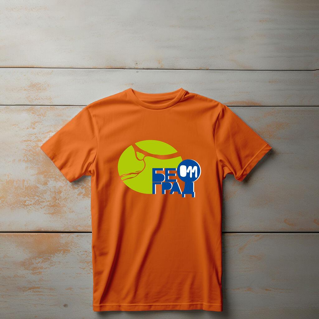 Camiseta Majica sa štampanim printom Cam 208, Dečija, Narandžasta