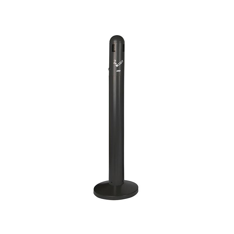 Probbax Samostojeća pepeljara Dome, 3l, 30x108x30 cm, Crna