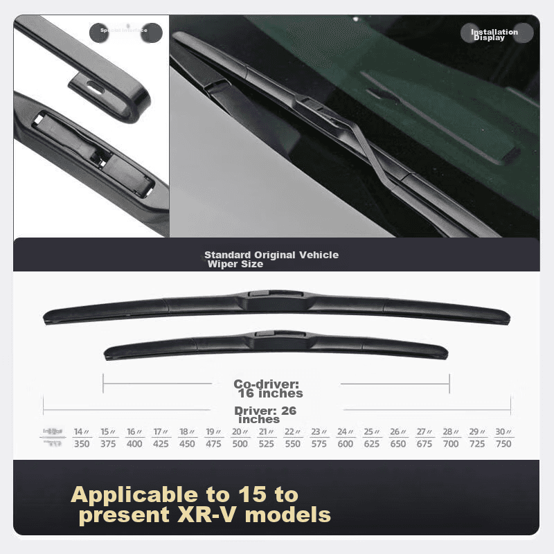 Paisu Metlice brisača za automobil, 660 mm, 406 mm
