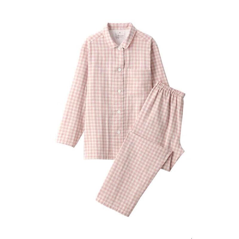 Muji Ženska pidžama, Pamuk, Roze