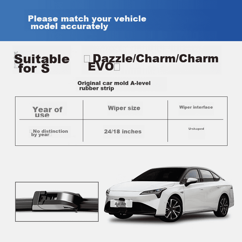 Yitu Metlice brisača za automobil, 457 mm, 610 mm
