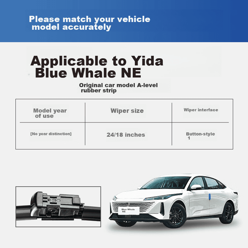 Yitu Metlice brisača za automobil, 610 mm, 457 mm