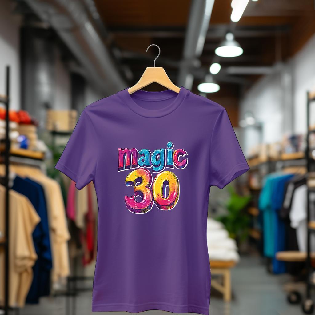Camiseta Majica sa štampanim printom Cam 900, Ženska, Patlidžan