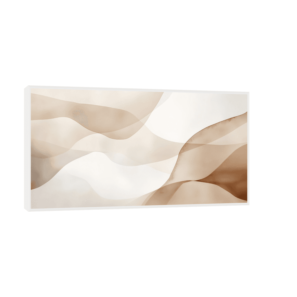 Canvas Slika na platnu Struktura, Sa ramom, 140 x 70 cm, Beli