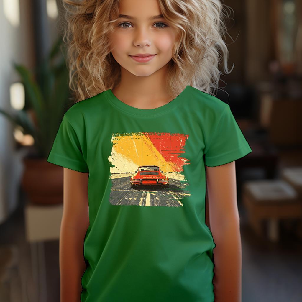 Camiseta Majica sa štampanim printom Cam 842, Dečija, Zelena