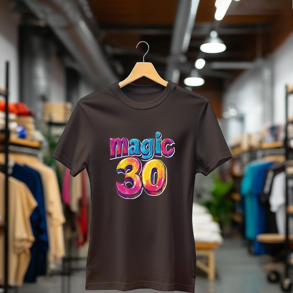 Camiseta Majica sa štampanim printom Cam 900, Ženska, Čokolada