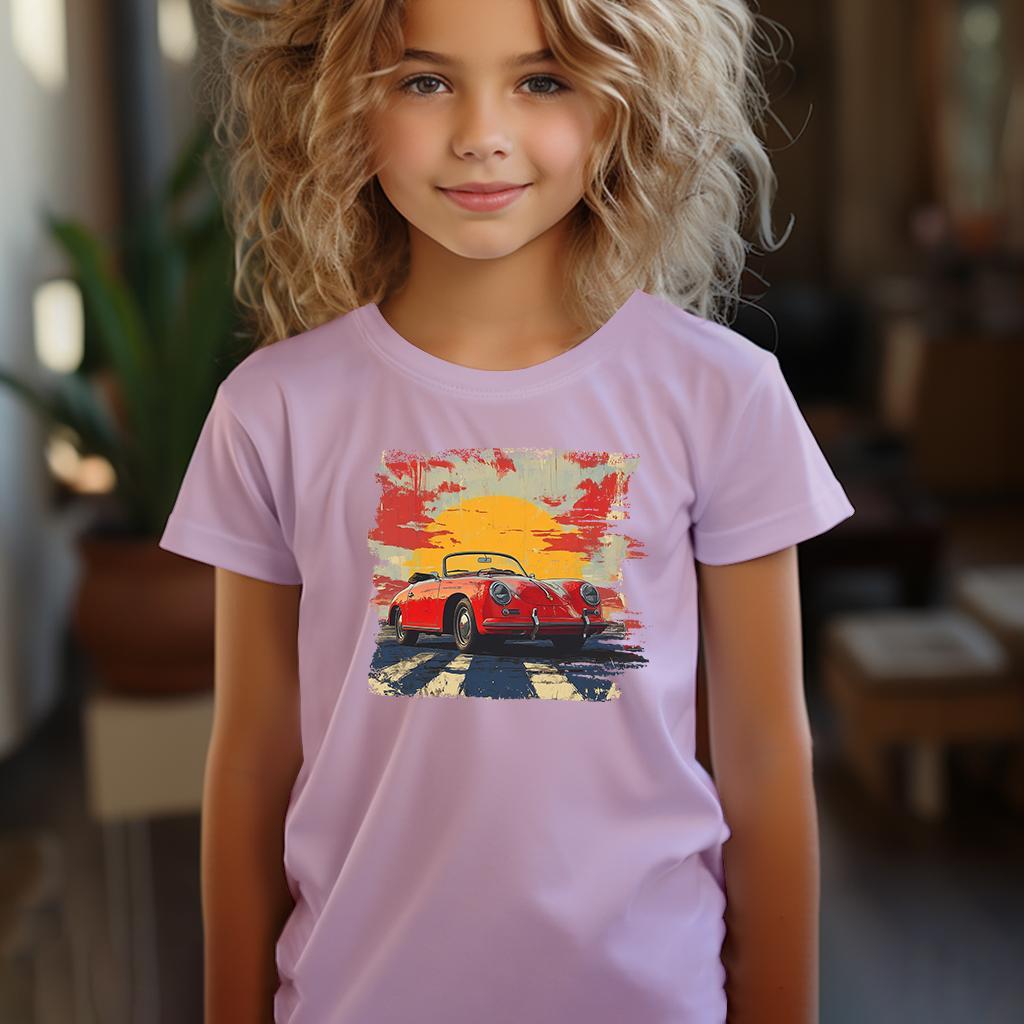 Camiseta Majica sa štampanim printom Cam 843, Dečija, Svetloroze