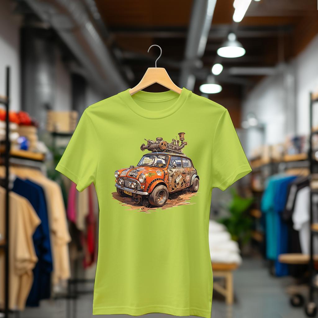 Camiseta Majica sa štampanim printom Cam 854, Ženska, Limeta