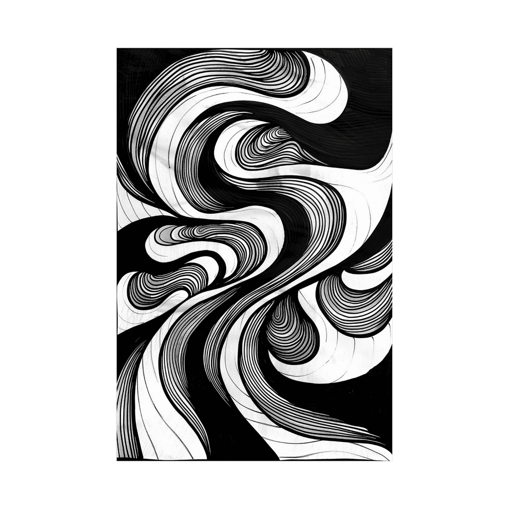 Canvas Slika na platnu Grafika II, 80x120cm