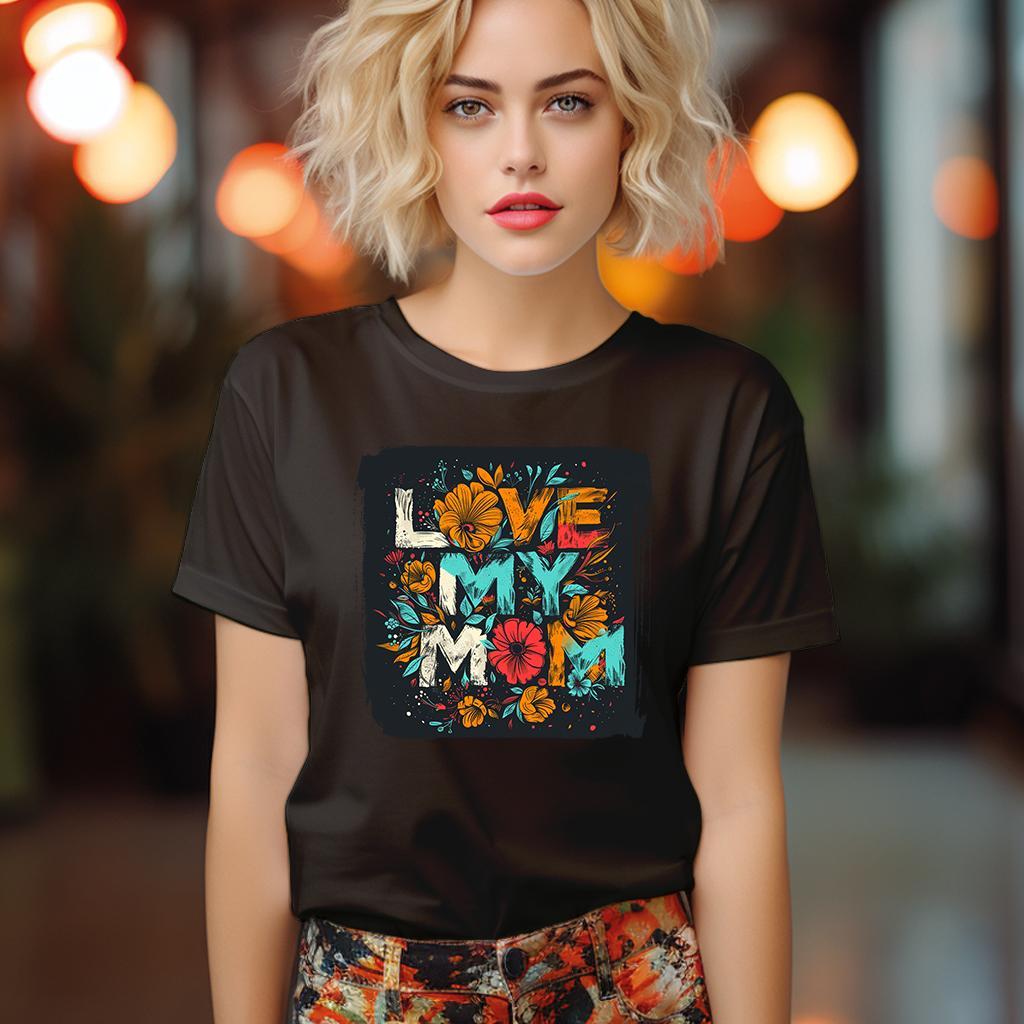 Camiseta Majica sa štampanim printom Cam 888, Ženska, Čokolada