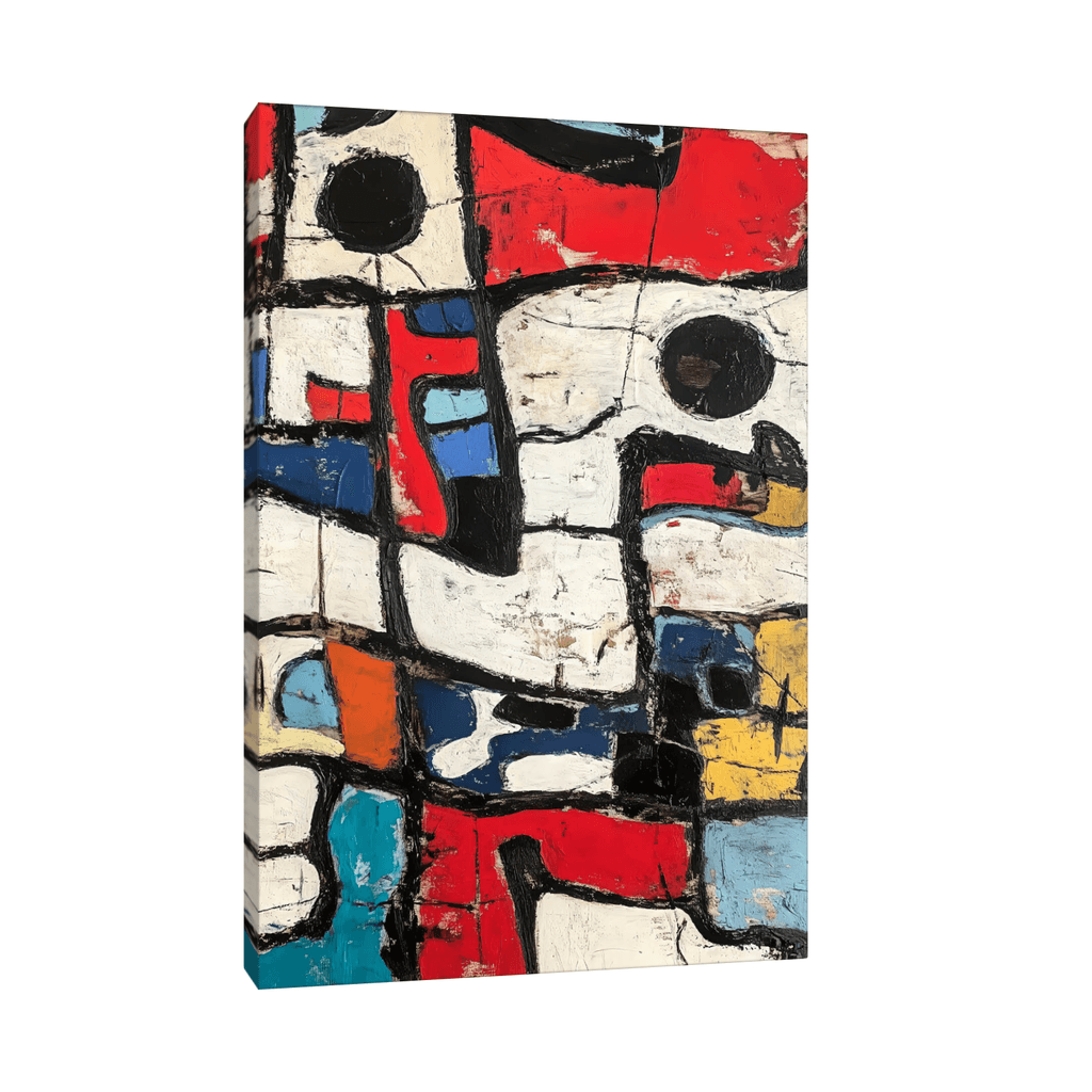 Canvas Slika na platnu Crvena fantazija, Bez rama, 100x150cm