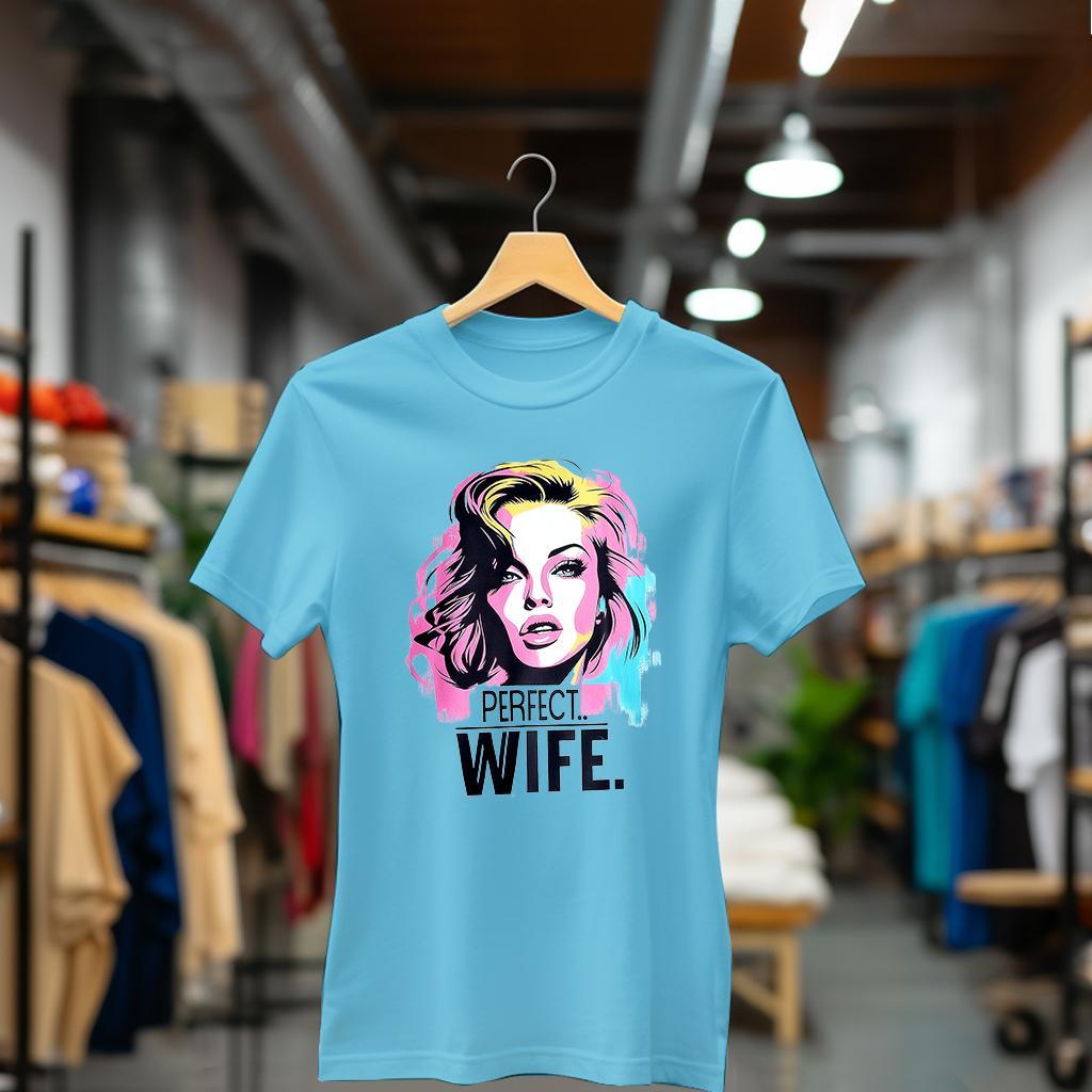 Camiseta Majica sa štampanim printom Cam 890, Ženska, Akvamarin