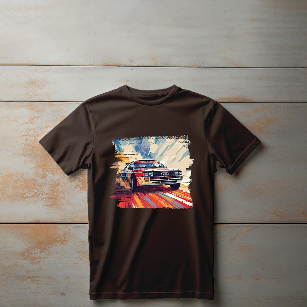 Camiseta Majica sa štampanim printom Cam 844, Dečija, Čokolada