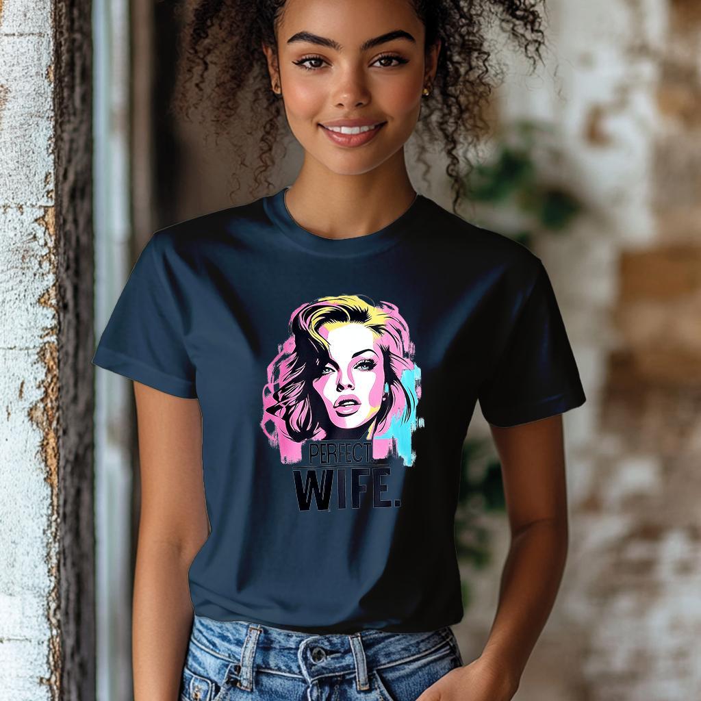 Camiseta Majica sa štampanim printom Cam 890, Ženska, Tamnoplava