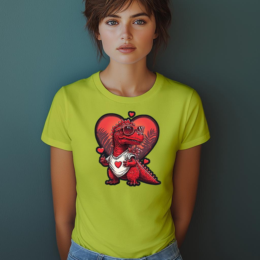 Camiseta Majica sa štampanim printom Cam 876, Ženska, Limeta