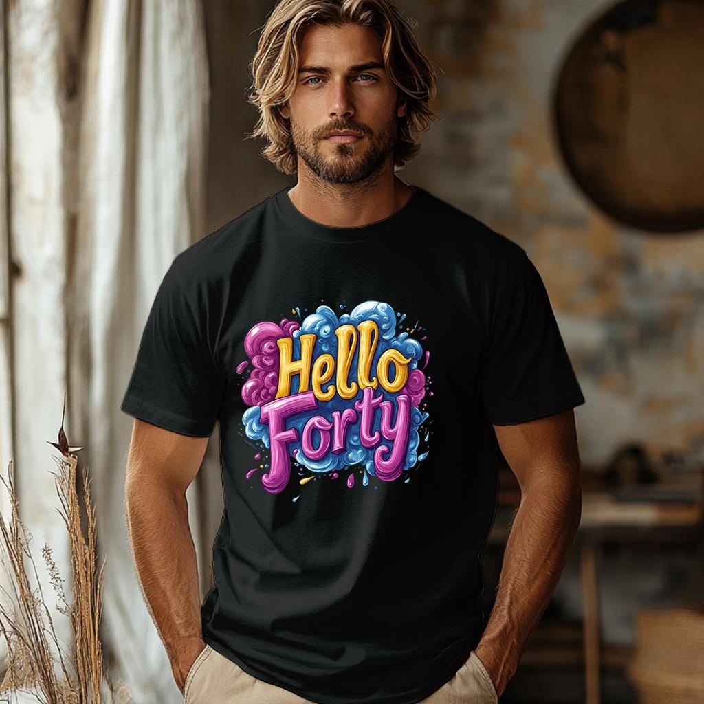 Camiseta Majica sa štampanim printom Cam 903, Muška, Crna