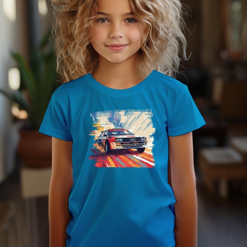 Camiseta Majica sa štampanim printom Cam 844, Dečija, Akva