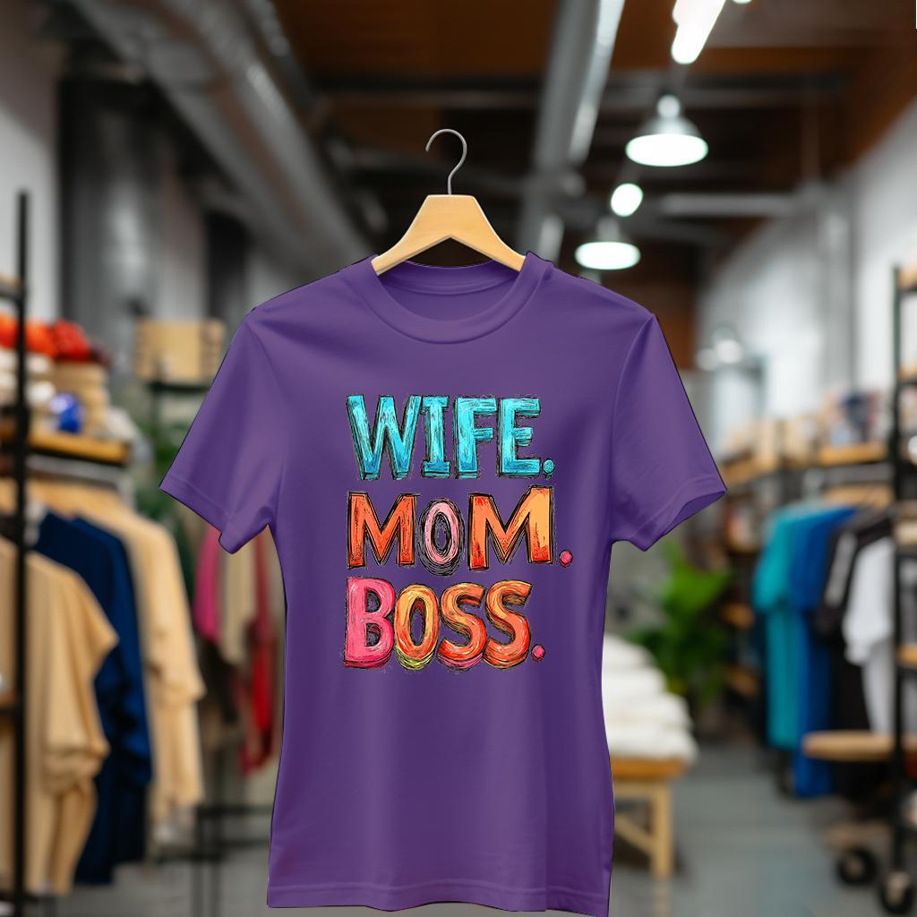 Camiseta Majica sa štampanim printom Cam 883, Ženska, Patlidžan