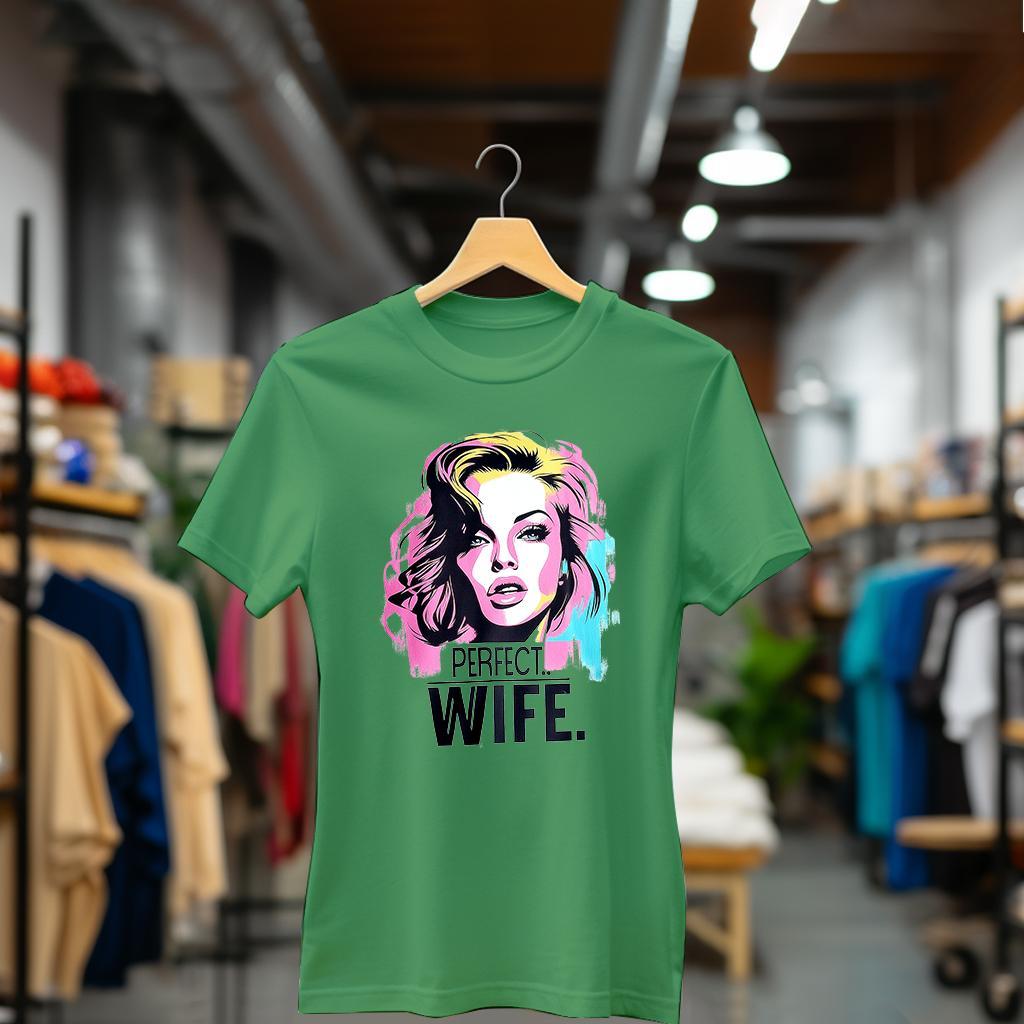 Camiseta Majica sa štampanim printom Cam 890, Ženska, Zelena
