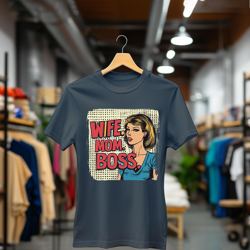 Camiseta Majica sa štampanim printom Cam 884, Ženska, Teksas