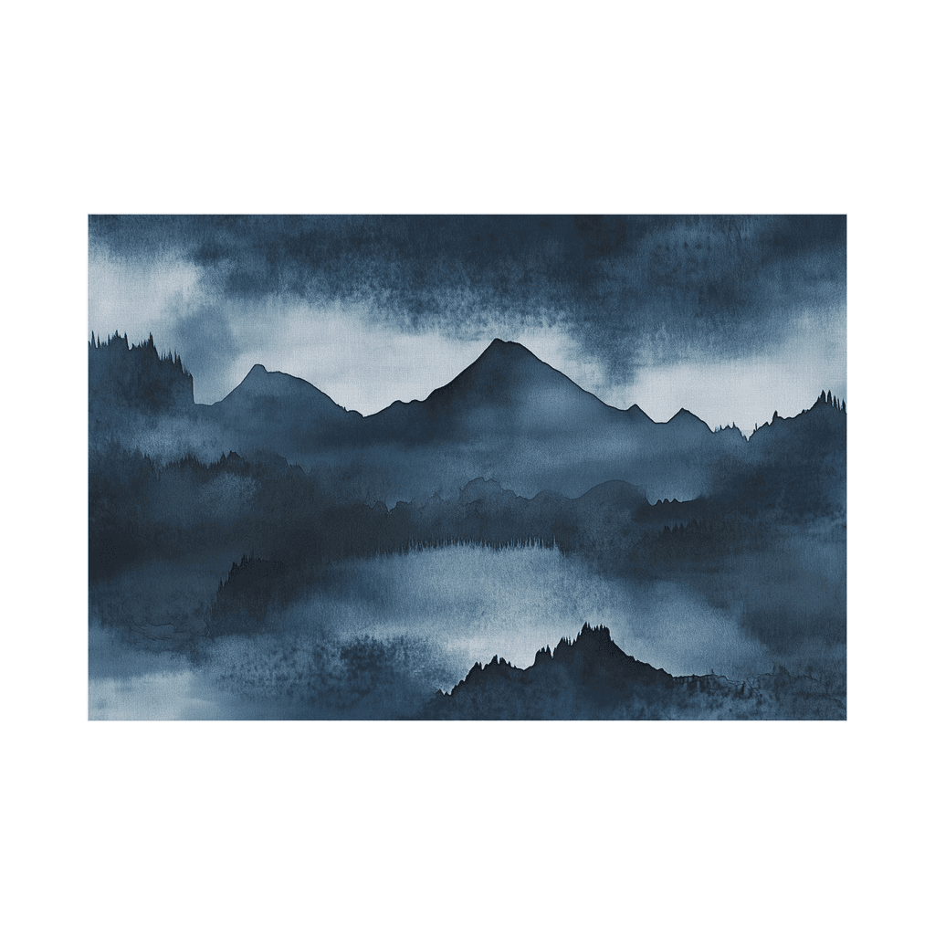 Canvas Slika na platnu Planine pre mraka, 80x120cm