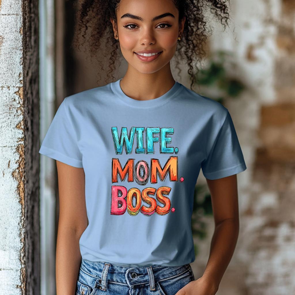 Camiseta Majica sa štampanim printom Cam 883, Ženska, Cijan