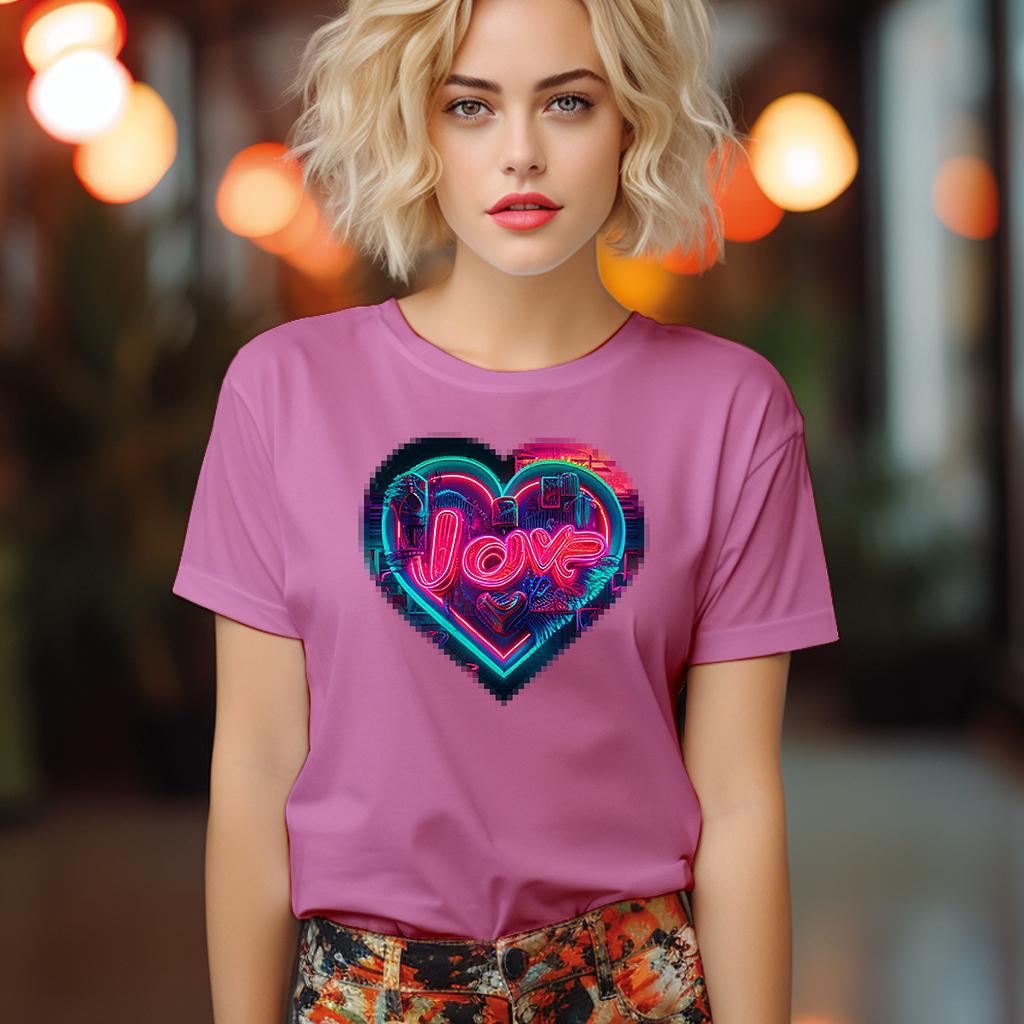 Camiseta Majica sa štampanim printom Cam 873, Ženska, Orhideja