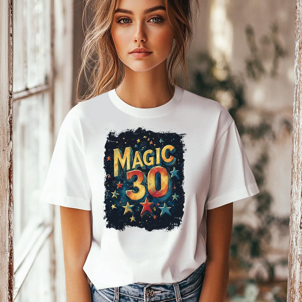 Camiseta Majica sa štampanim printom Cam 899, Ženska, Bela