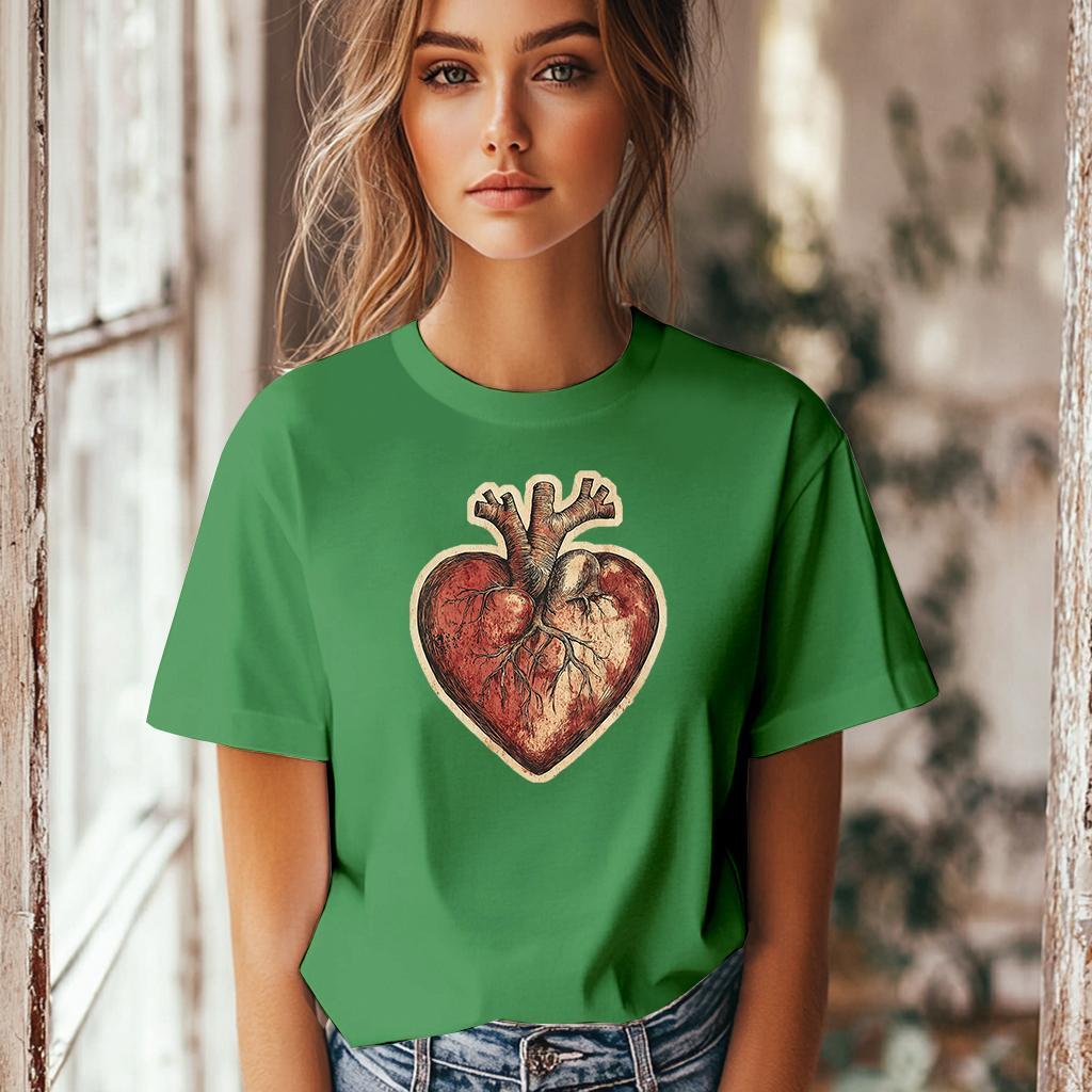 Camiseta Majica sa štampanim printom Cam 855, Ženska, Zelena