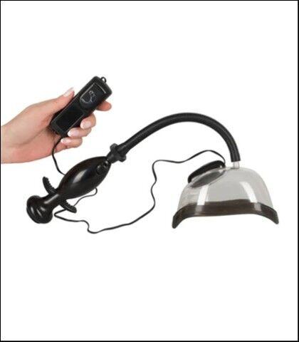 Vibrirajuća pumpa za vaginu Vagina Suction Cup, Crna