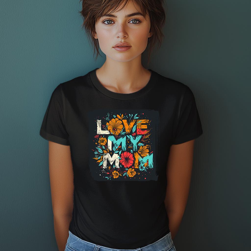 Camiseta Majica sa štampanim printom Cam 888, Ženska, Crna