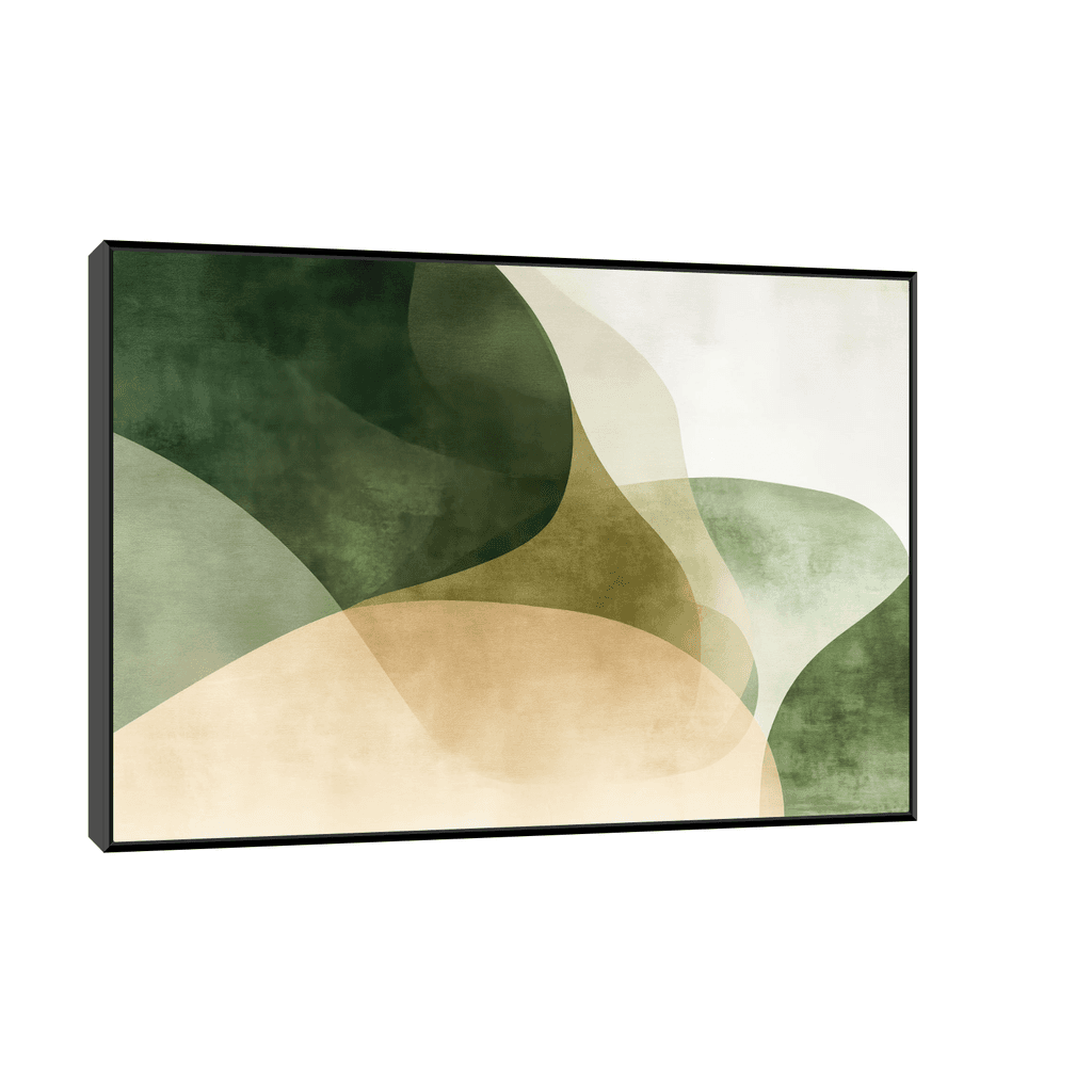 Canvas Slika na platnu Svetlo-tamno, Sa ramom, 75 x 50 cm, Crni